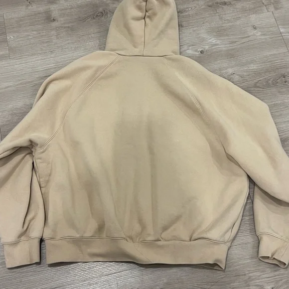 Essentials Beige Hoodie - Picture 5 of 5